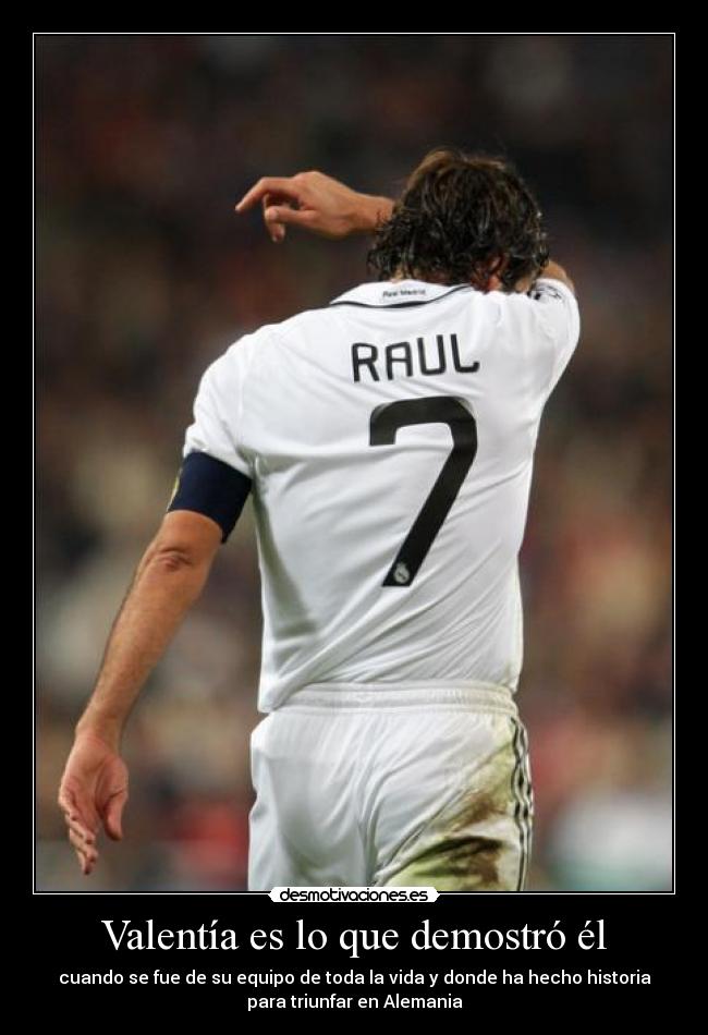 Valentía es lo que demostró él - 