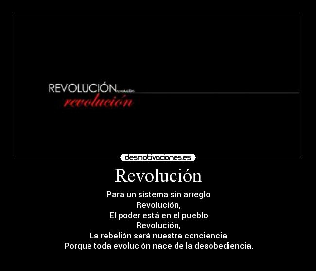 carteles revolucon desmotivaciones