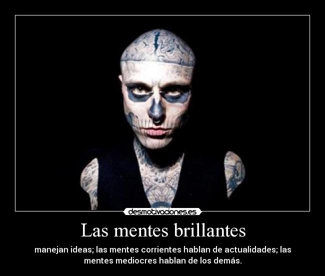 Las mentes brillantes -