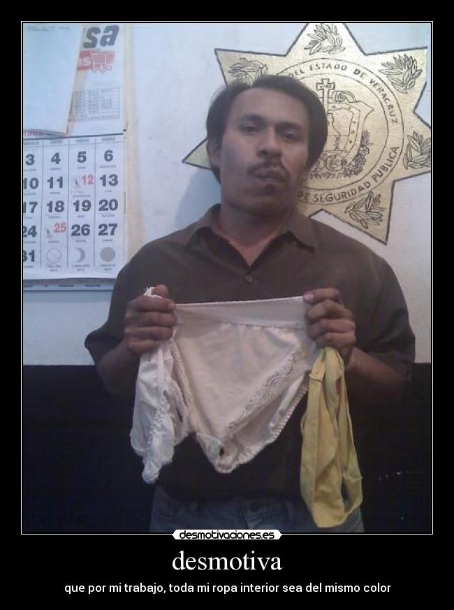 carteles ropa interior desmotivaciones