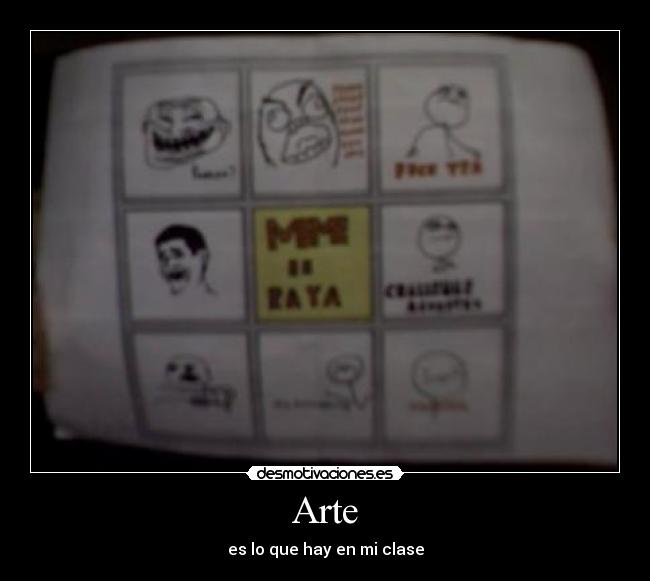 carteles arte yo tu desmotivaciones