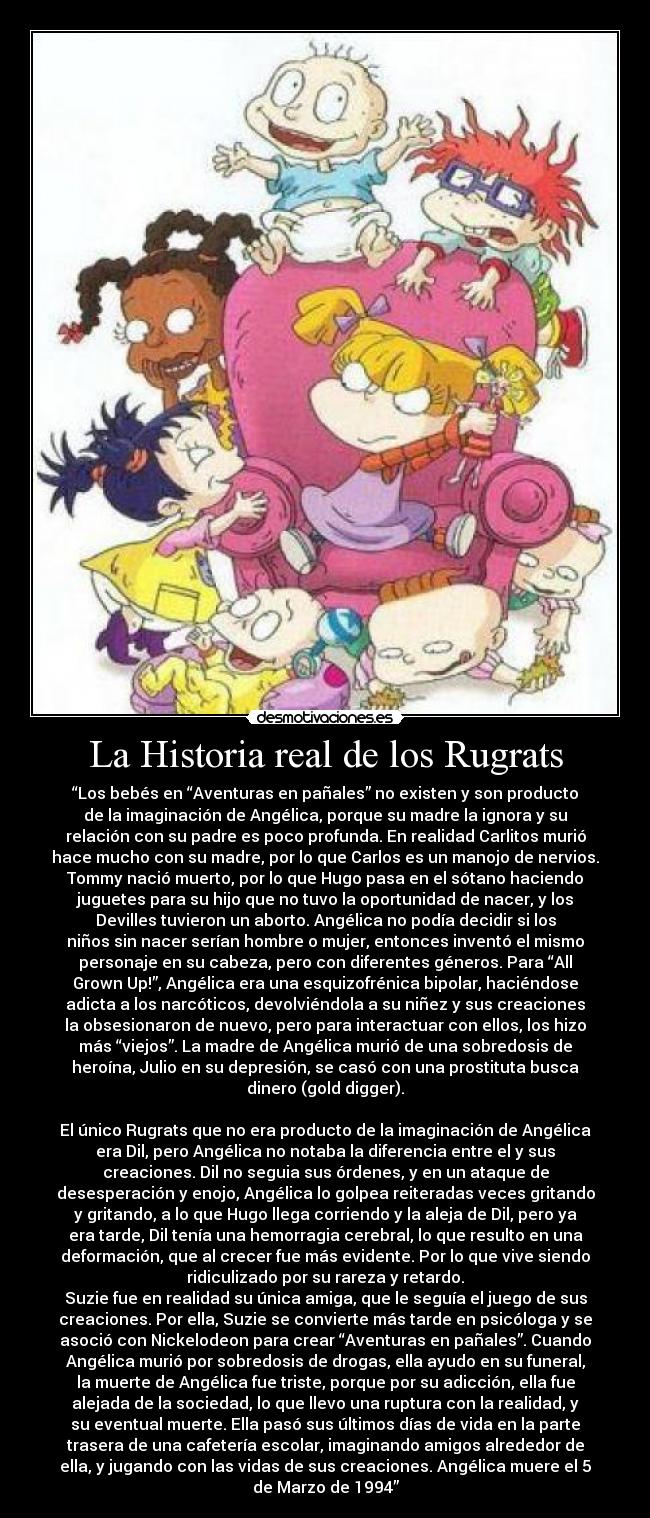 La Historia real de los Rugrats -