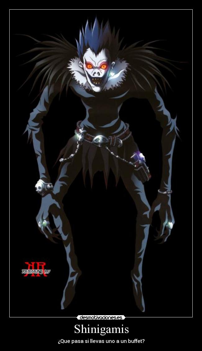 Shinigamis - ¿Que pasa si llevas uno a un buffet?