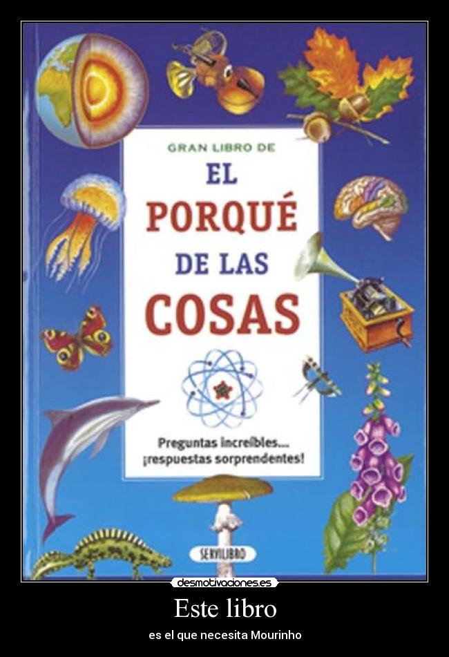 Este libro - es el que necesita Mourinho