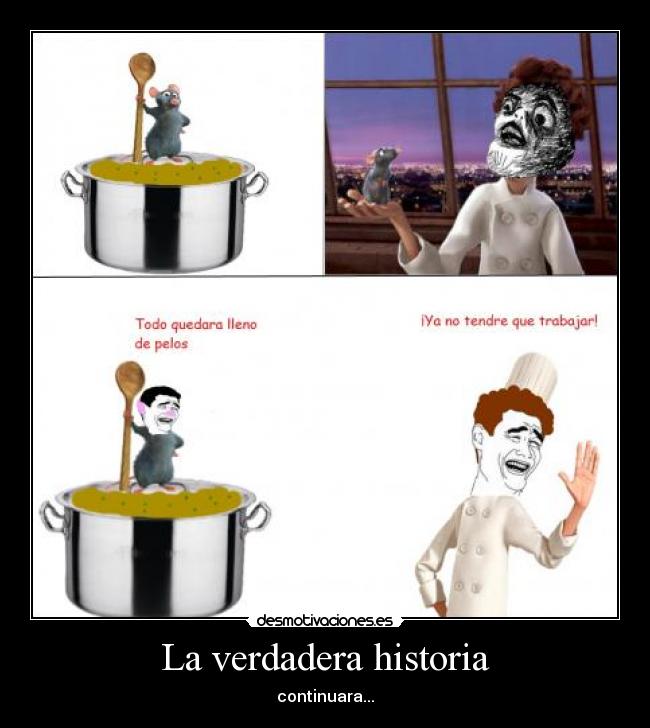 La verdadera historia - continuara...