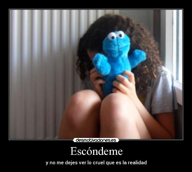 carteles escondeme desmotivaciones