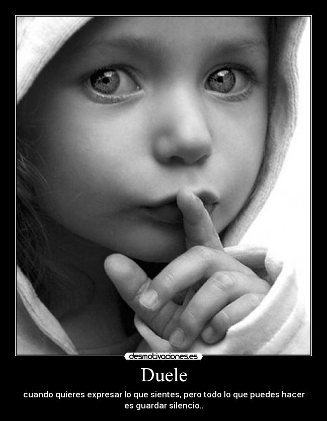 carteles silencio desmotivaciones