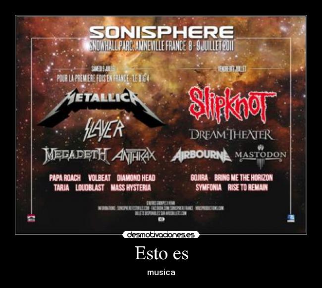 carteles metallica desmotivaciones