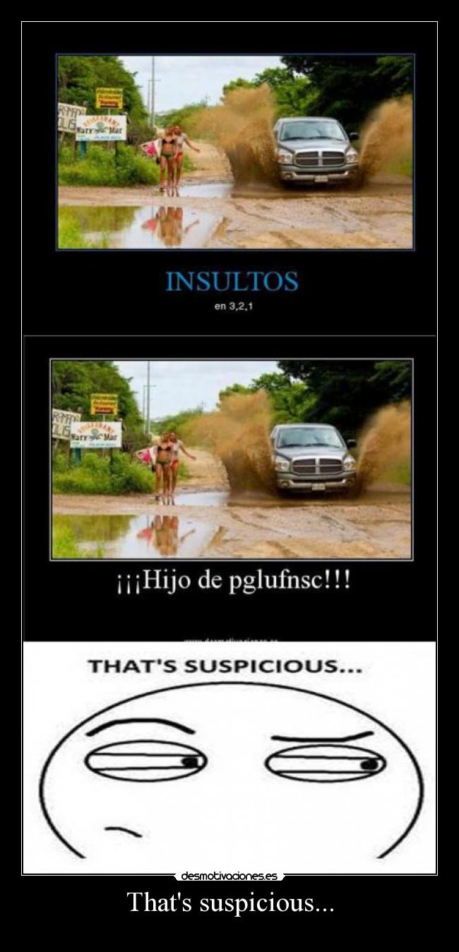 Thats suspicious... -