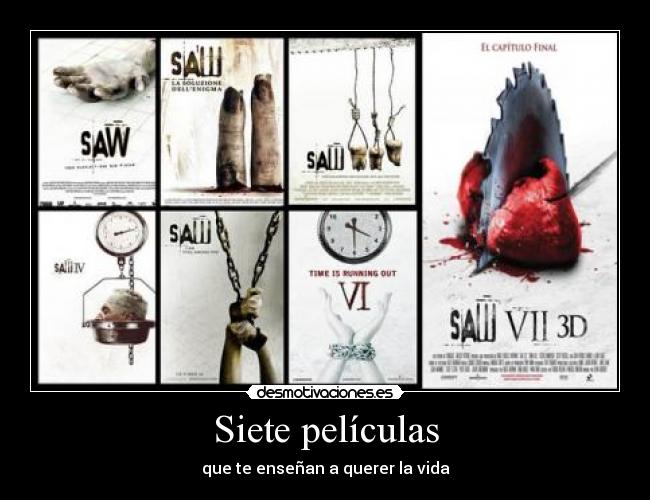 Siete películas -