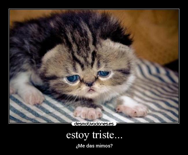 estoy triste... - 