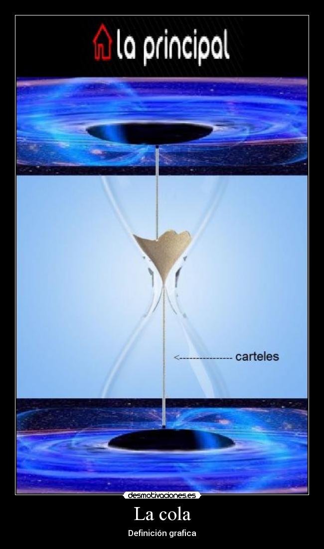 La cola - Definición grafica