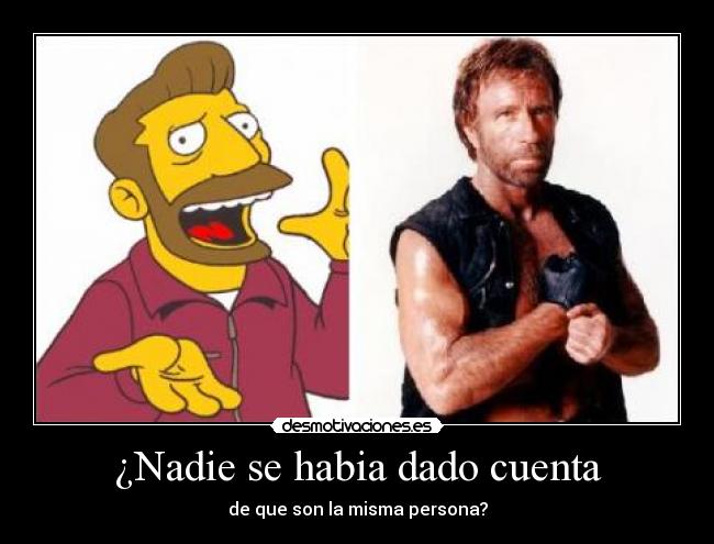 ¿Nadie se habia dado cuenta -