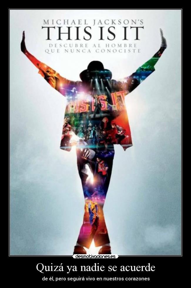 Quizá ya nadie se acuerde - 