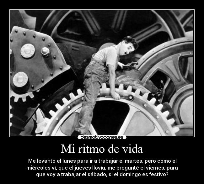 Mi ritmo de vida -