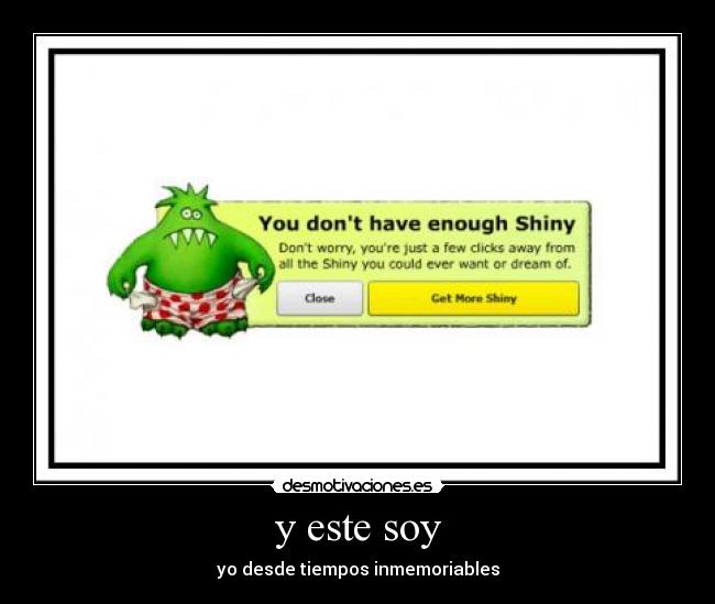 y este soy -