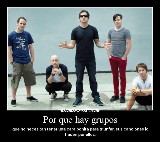 carteles simple plan desmotivaciones