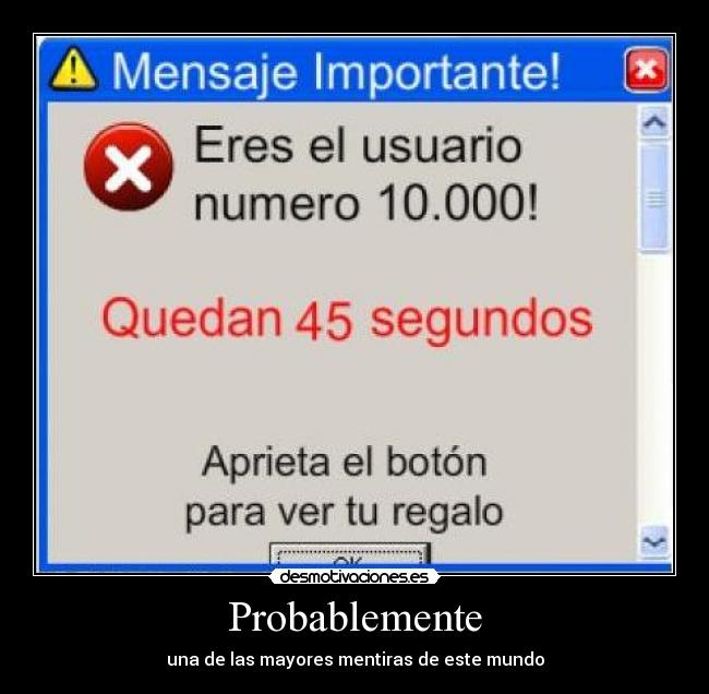 Probablemente - 