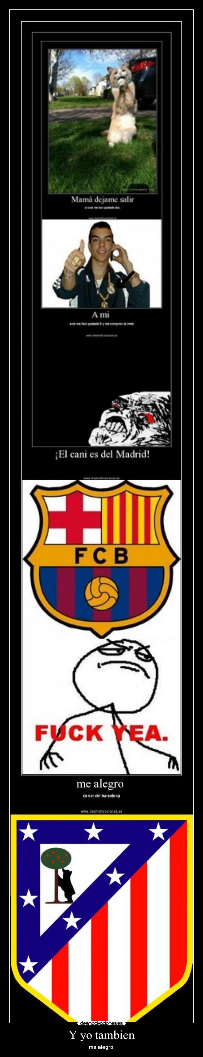 Y yo tambien - me alegro.