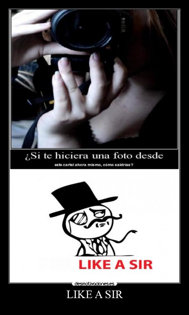 LIKE A SIR - 
