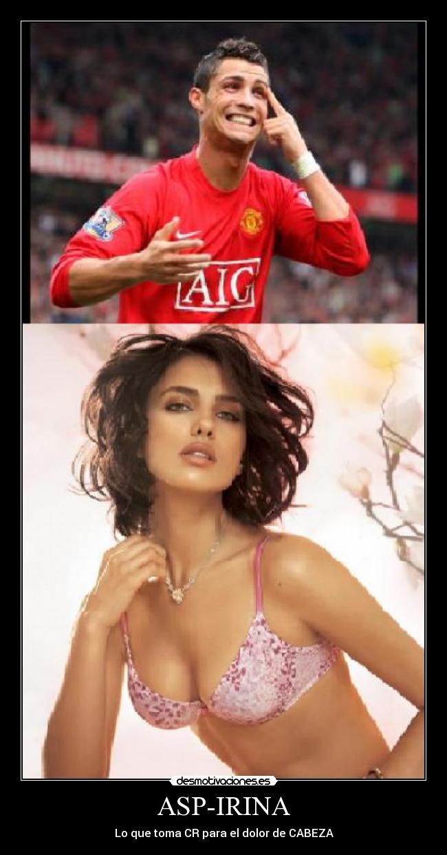 ASP-IRINA - Lo que toma CR para el dolor de CABEZA
