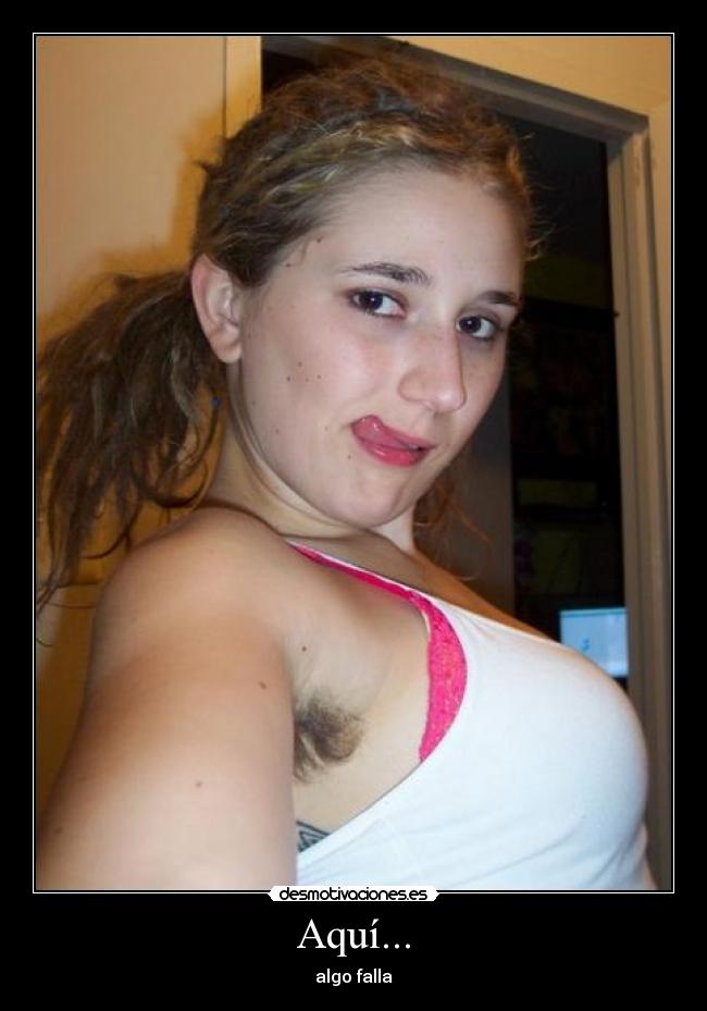 Aquí... - algo falla