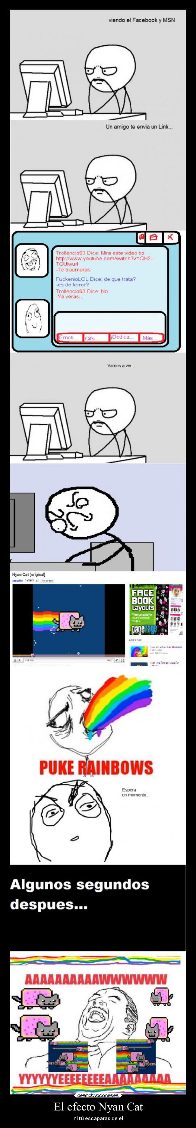 El efecto Nyan Cat -