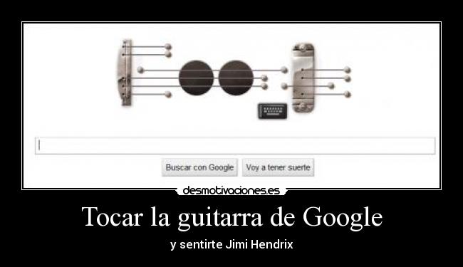 Tocar la guitarra de Google - y sentirte Jimi Hendrix