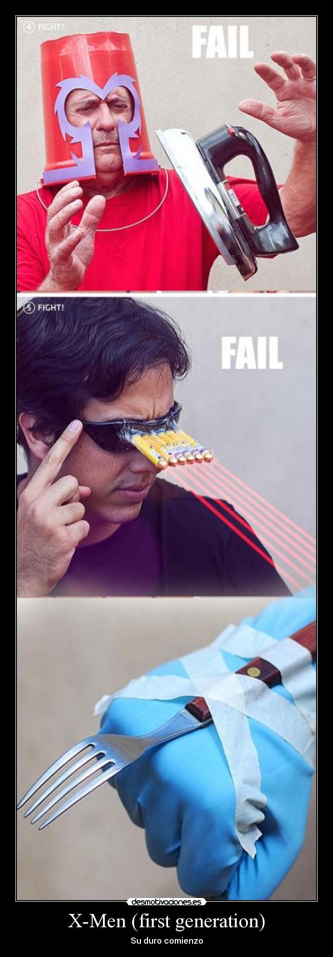 carteles x-men first generation duro comienzo desmotivaciones