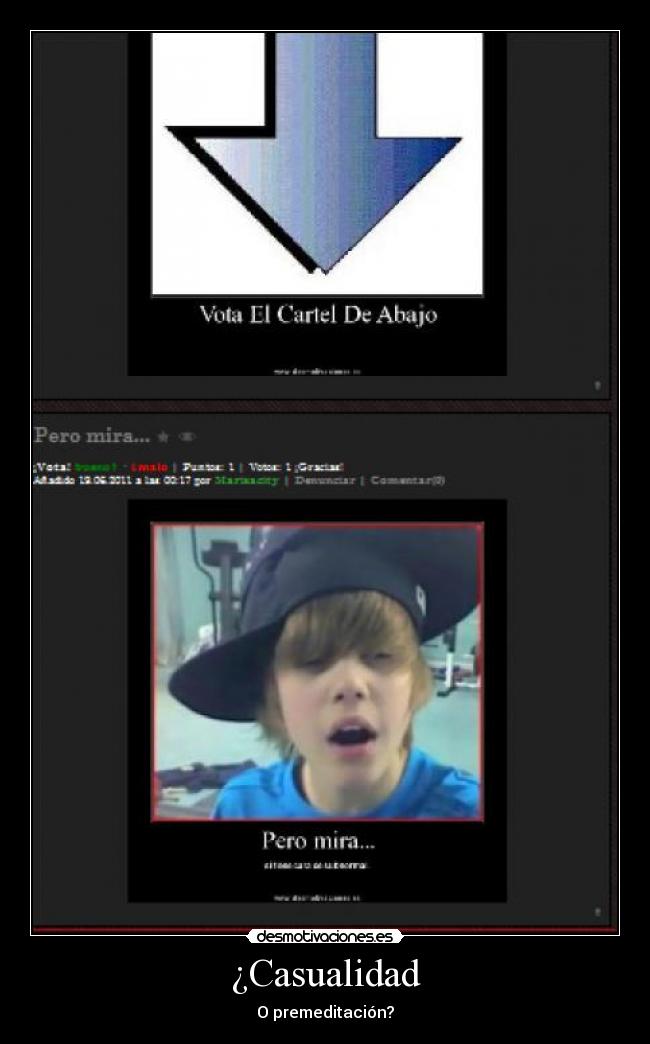 ¿Casualidad - O premeditación?