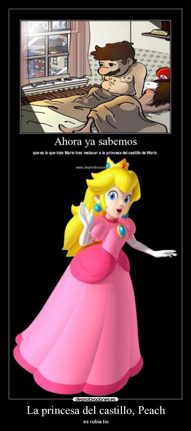 La princesa del castillo, Peach -