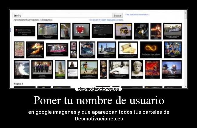 carteles google desmotivaciones
