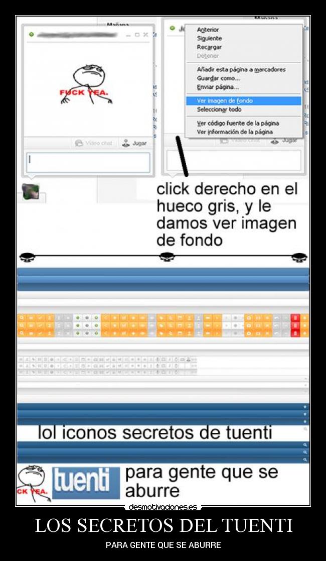 LOS SECRETOS DEL TUENTI - PARA GENTE QUE SE ABURRE