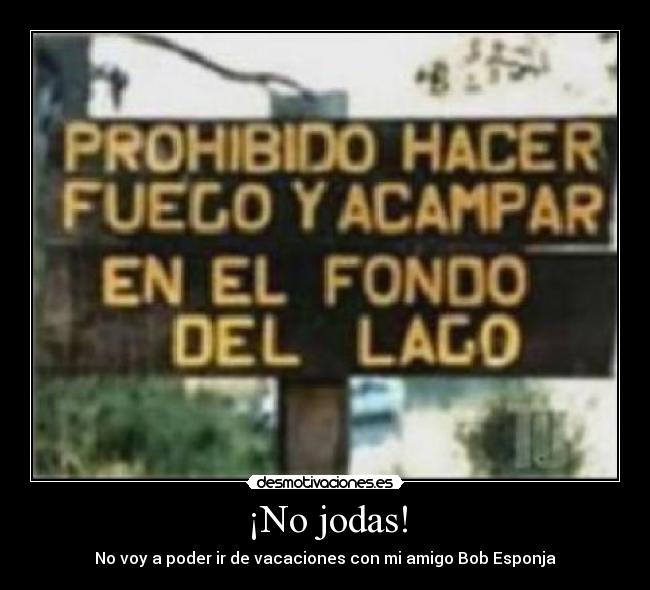 ¡No jodas! - 