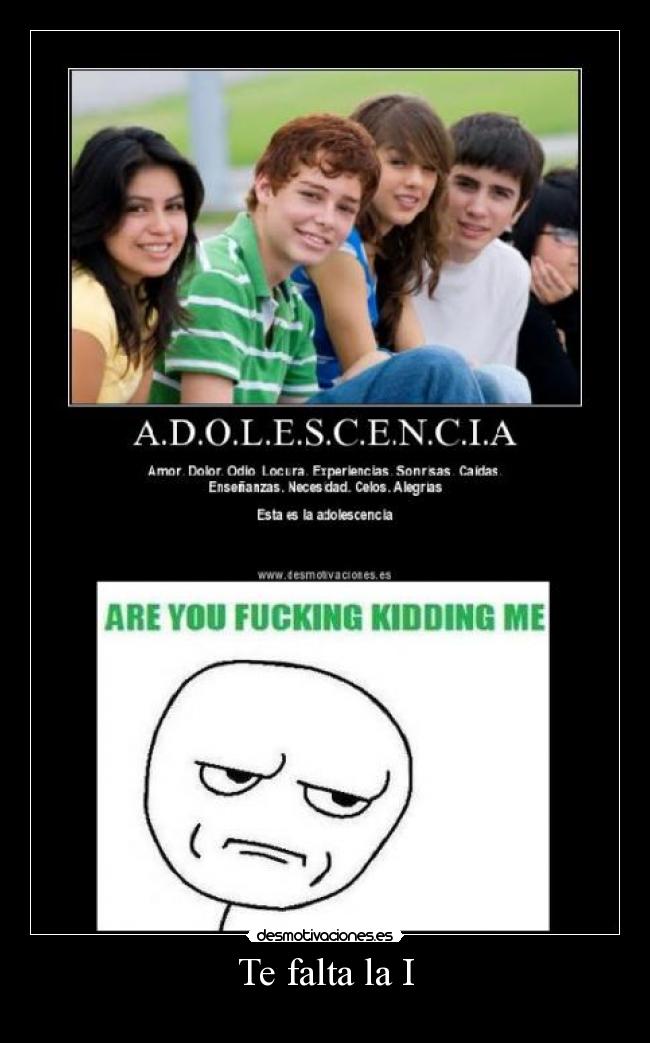 Te falta la I - 