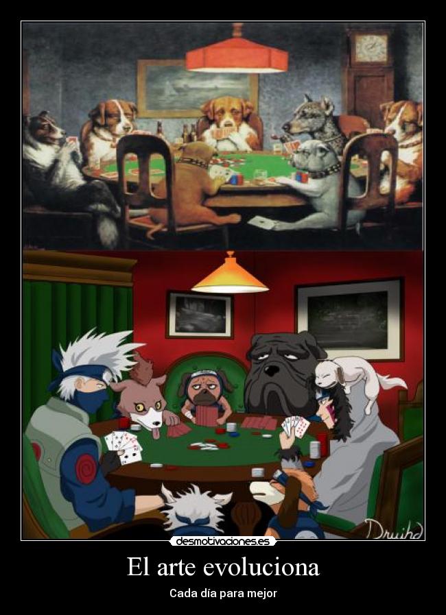 El arte evoluciona -