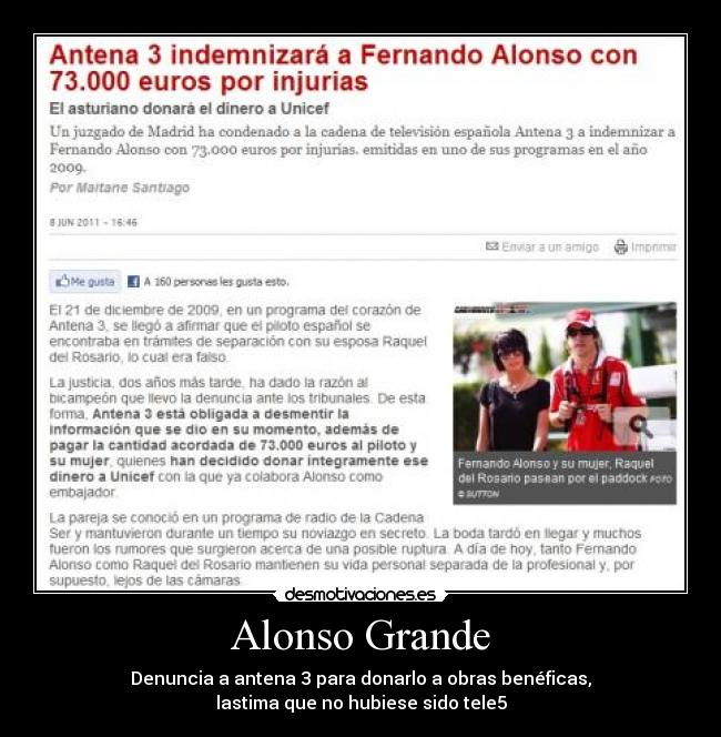 carteles alonso denuncia desmotivaciones