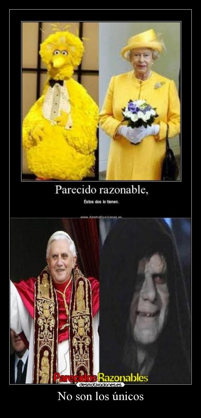 No son los únicos -