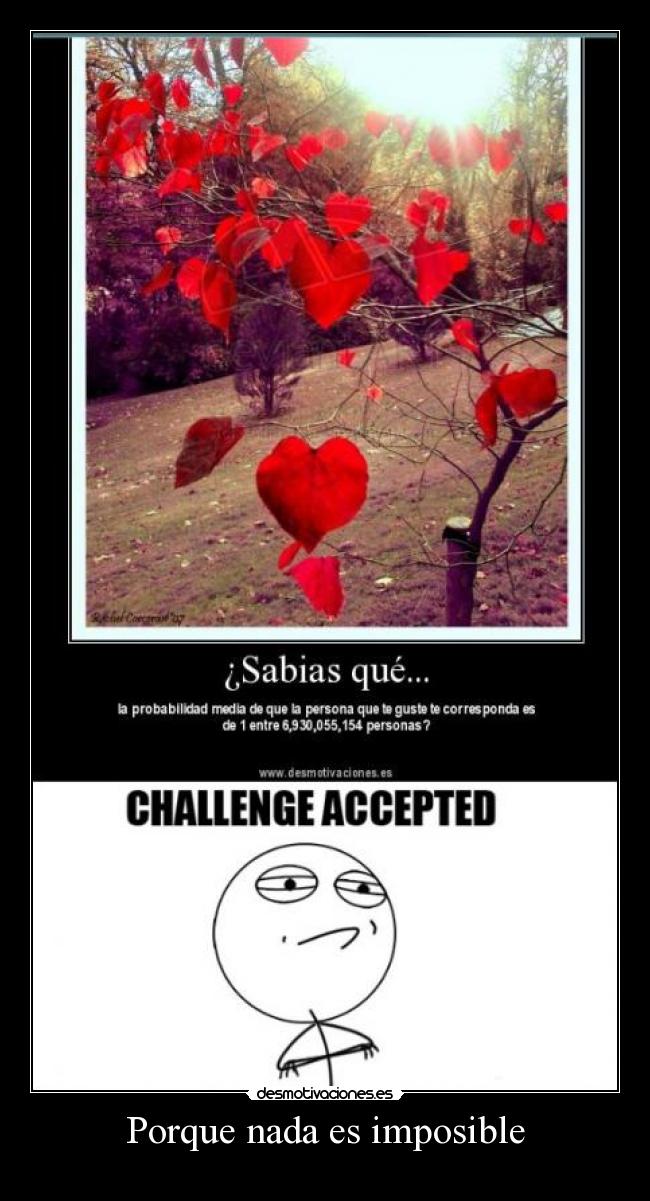 Porque nada es imposible -