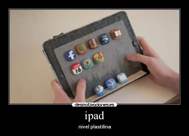 ipad - nivel plastilina