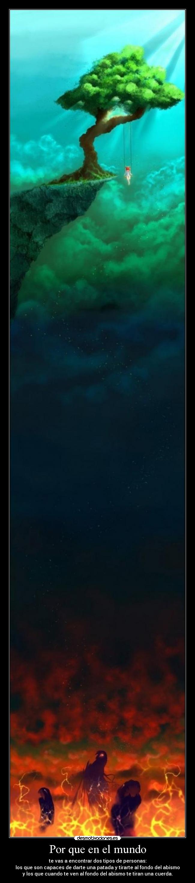 Por que en el mundo -