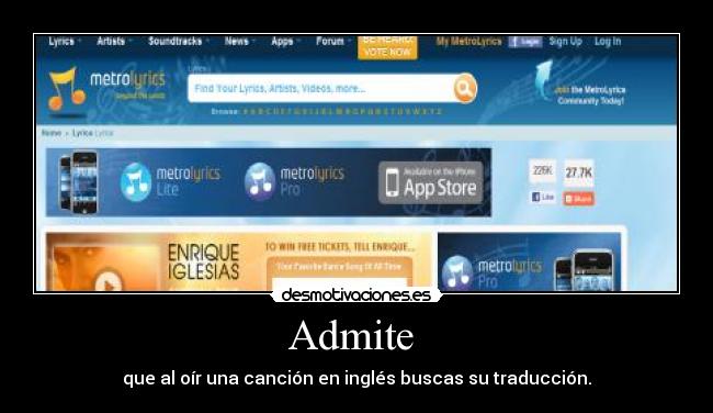 Admite -