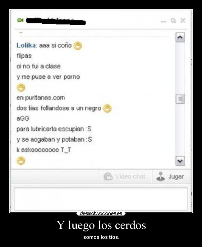 Y luego los cerdos - 