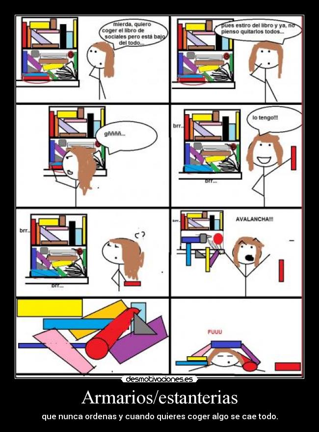 Armarios/estanterias -