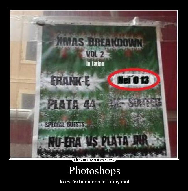 Photoshops - lo estás haciendo muuuuy mal