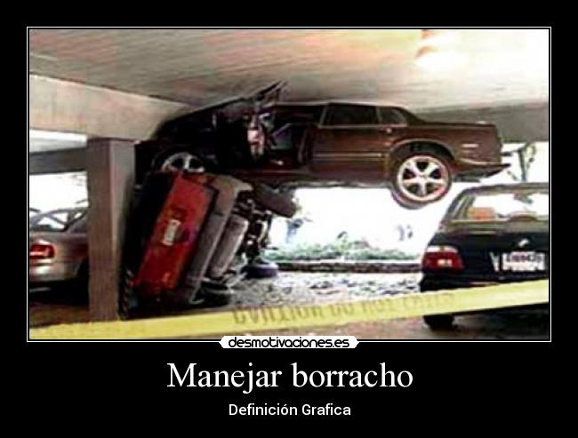 Manejar borracho - Definición Grafica