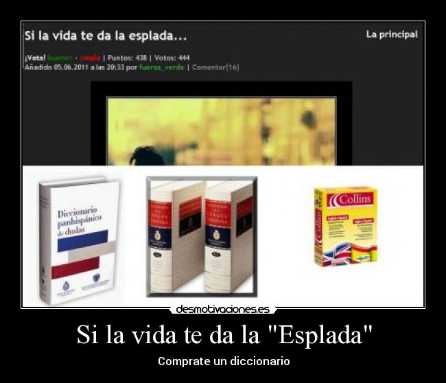 Si la vida te da la Esplada -