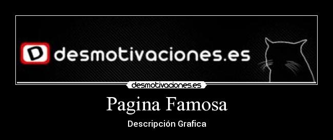 Pagina Famosa - 