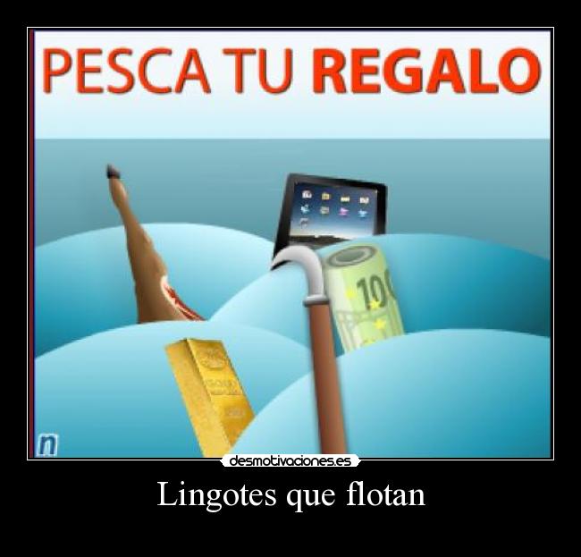 Lingotes que flotan -