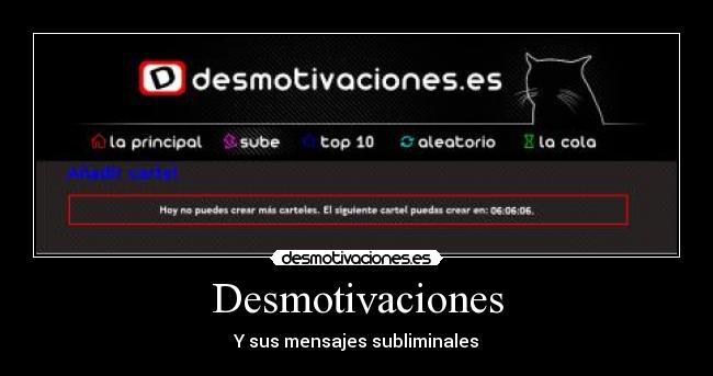 Desmotivaciones -